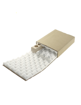 Coffret 3 tubes 145 mm ø 25 et support