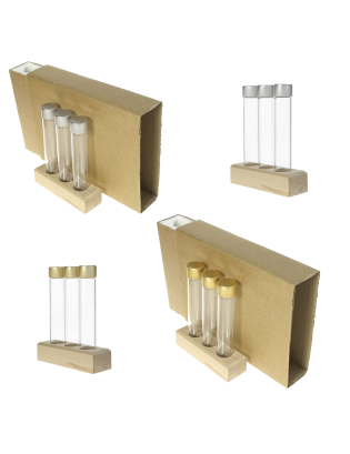 Coffret 3 tubes 145 mm ø 25...