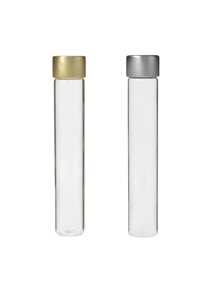 Tube verre 145 mm ø 25 Fond...