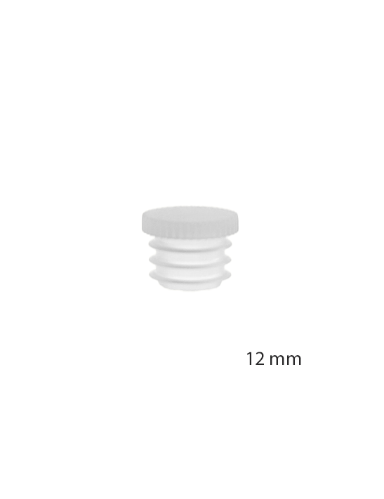 Bouchon à ailettes 12 mm