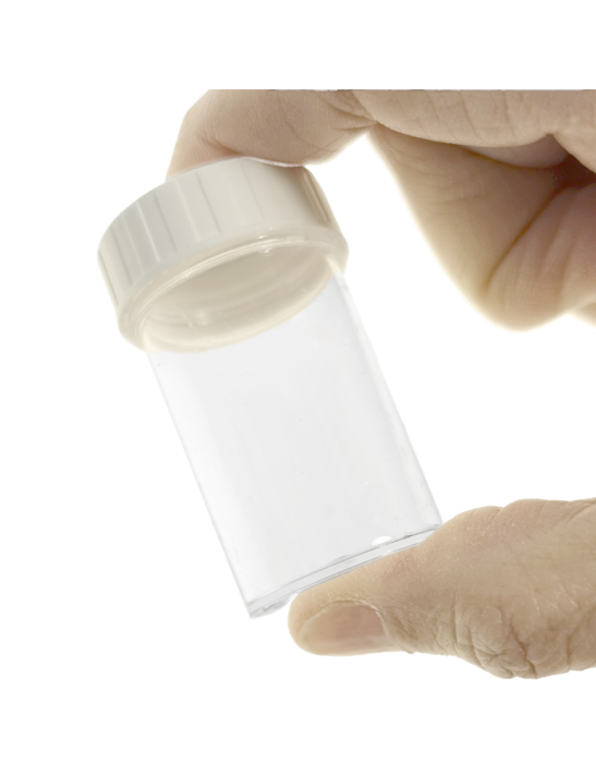 Tube plastique 55mm ø 30 Bchon à vis - 30ml