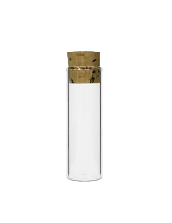 Tube verre 40mm ø13 Fond Plat - 3ml