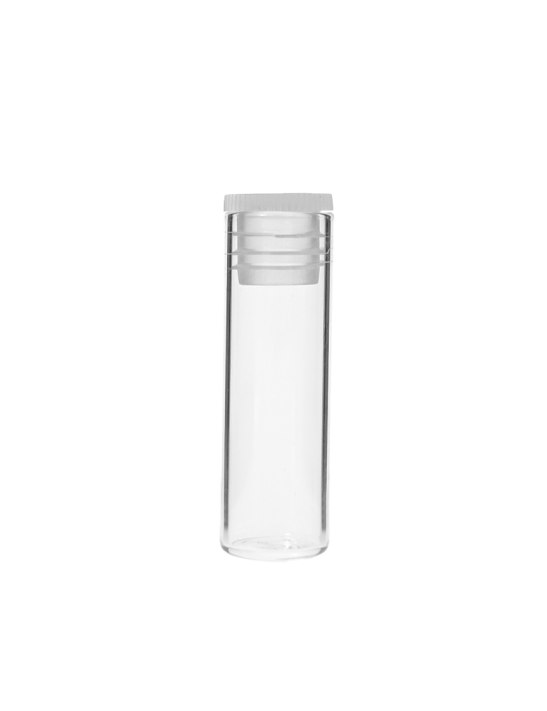 Tube verre 40mm ø13 Fond Plat - 3ml