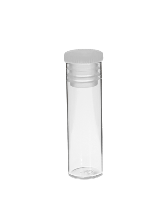 Tube verre 40mm ø13 Fond Plat - 3ml
