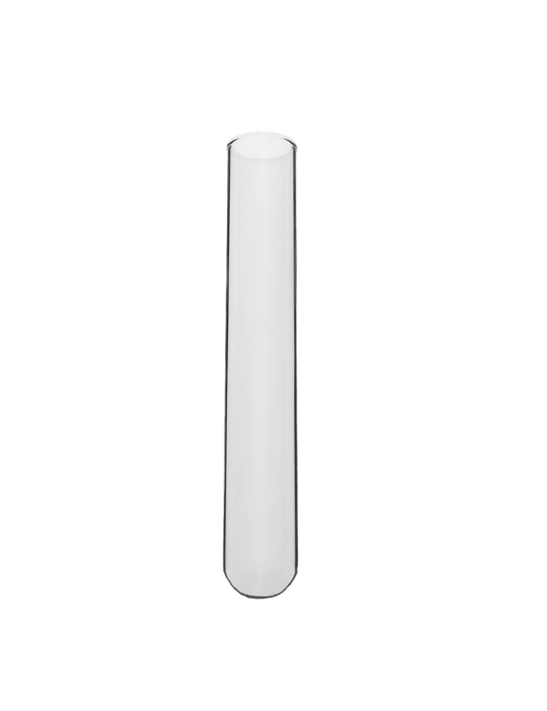 Tube verre 100 mm ø 16 Fond Rond - 13ml