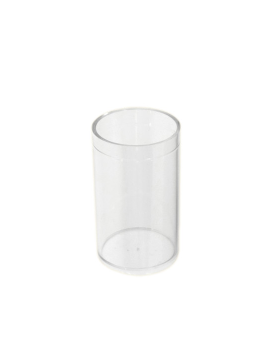 Tube plastique 40mm ø 23.5 Fond plat - 12ml