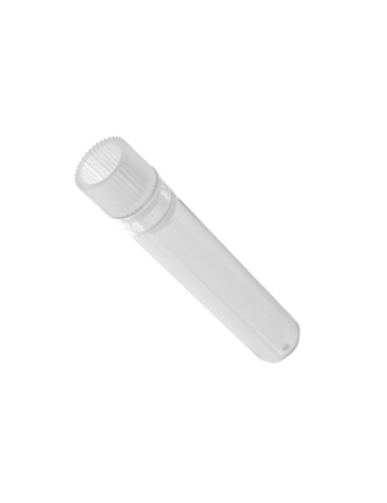 Tube plastique 55mm ø 11 Fond rond - 3ml