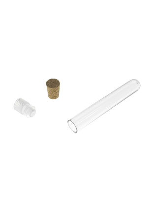 Tube plastique 75mm ø 12 - 3,5ml