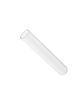 Tube plastique 75mm ø 13 Fond rond - 4ml