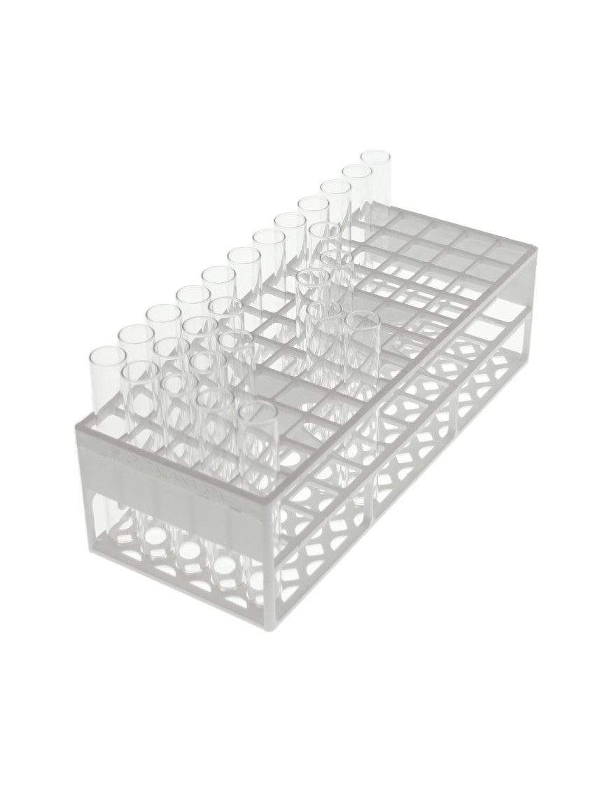 Support plastique 60 tubes ø 17