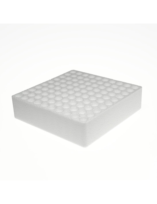 Plateau Polystyrène 100 perfos ø 16
