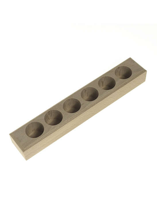 Support socle 6 tubes ø 26 mm