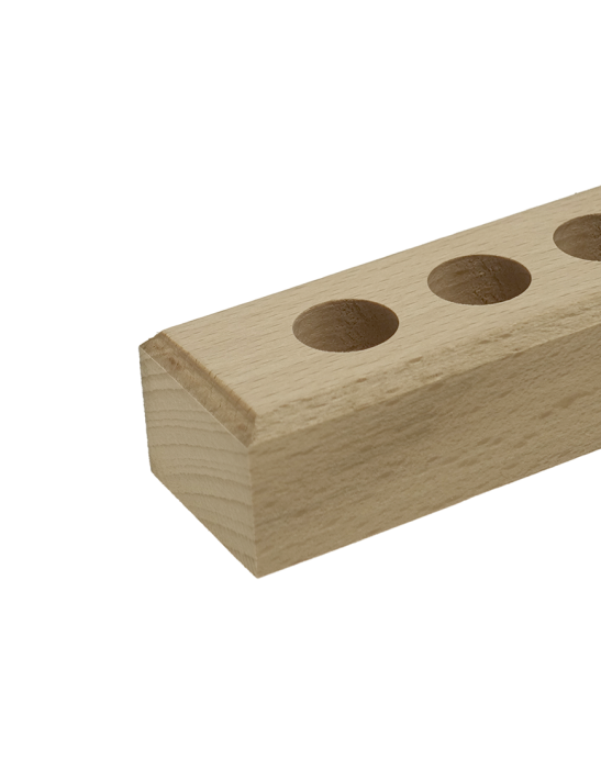 Support socle 6 tubes ø 18 mm