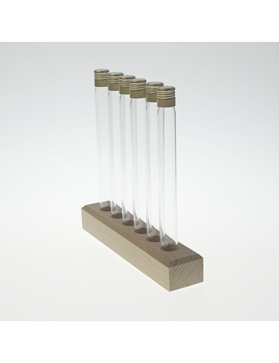 Support socle 6 tubes ø 18 mm