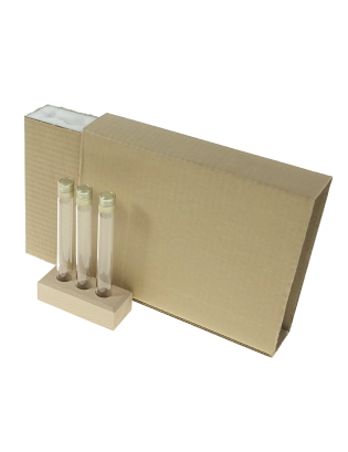 Coffret 3 tubes 145 mm vis...