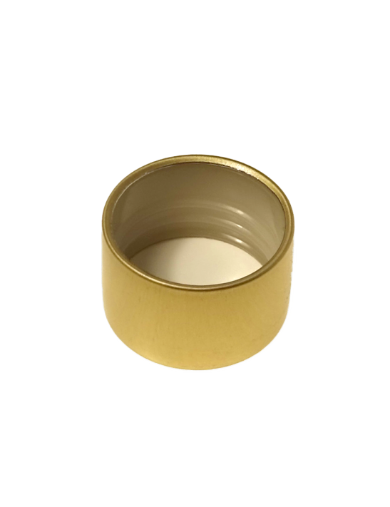 Tube verre 208 mm ø 24 Fond plat - 70ml - Doré / Argent