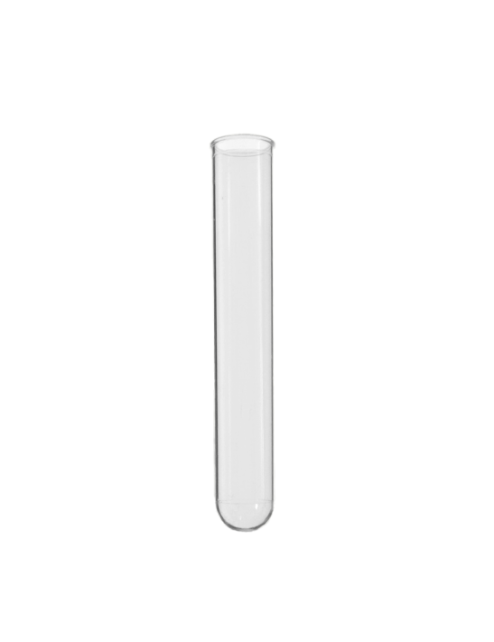 Tube plastique 100mm ø 16 Fond rond - 13ml